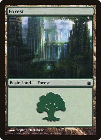 Forest (303) [Ravnica: City of Guilds] | Mega City Incorporated