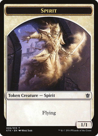 Spirit Token [Khans of Tarkir Tokens] | Mega City Incorporated