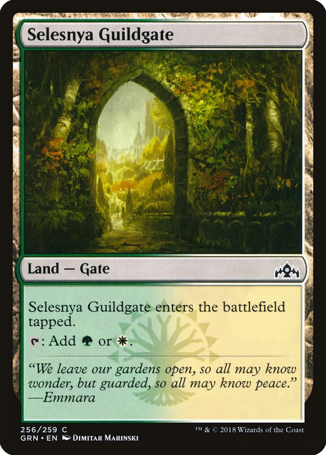 Selesnya Guildgate (256/259) [Guilds of Ravnica] | Mega City Incorporated