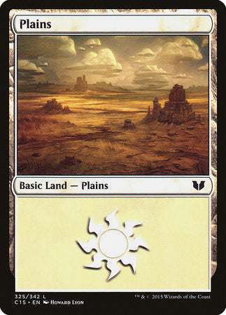 Plains (325) [Commander 2015] | Mega City Incorporated