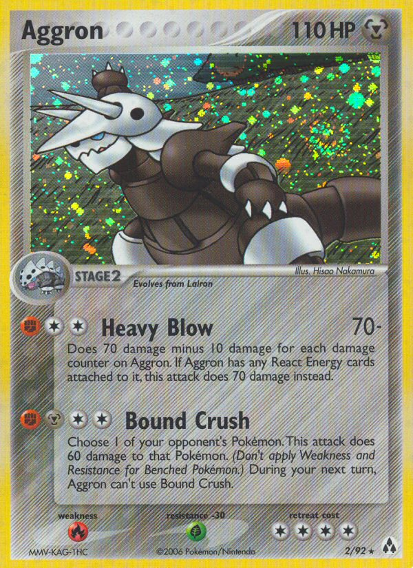 Aggron (2/92) [EX: Legend Maker] | Mega City Incorporated