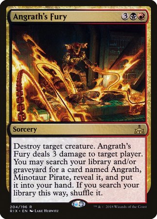 Angrath's Fury [Rivals of Ixalan] | Mega City Incorporated