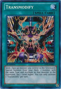 Transmodify [JOTL-EN067] Secret Rare | Mega City Incorporated