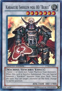 Karakuri Shogun mdl 00 "Burei" [CT10-EN009] Super Rare | Mega City Incorporated