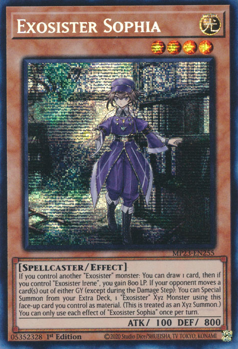 Exosister Sophia [MP23-EN255] Prismatic Secret Rare | Mega City Incorporated