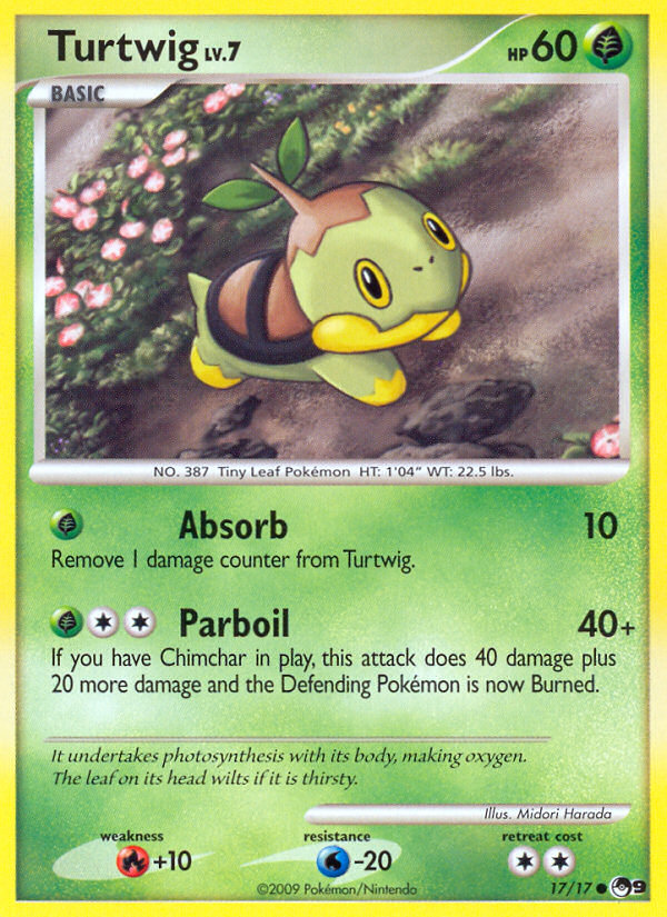 Turtwig (17/17) [POP Series 9] | Mega City Incorporated