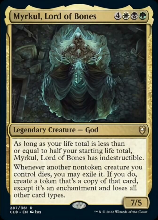 Myrkul, Lord of Bones [Commander Legends: Battle for Baldur's Gate] | Mega City Incorporated