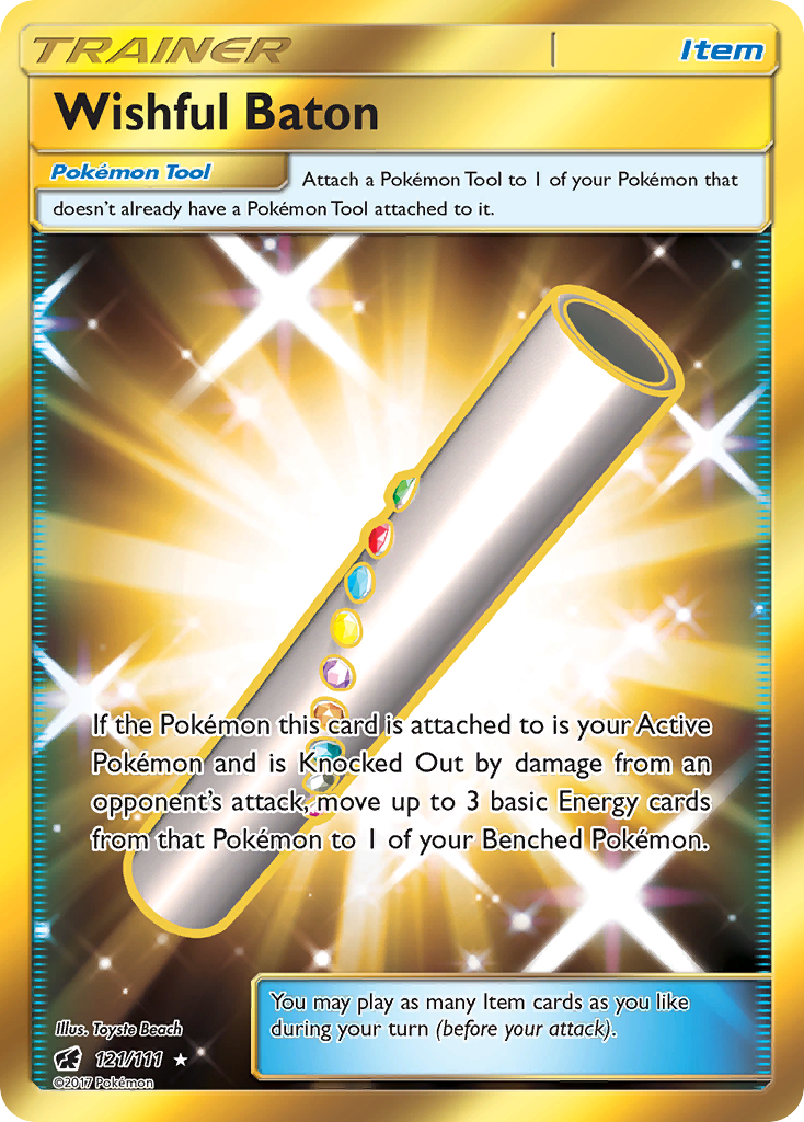 Wishful Baton (121/111) [Sun & Moon: Crimson Invasion] | Mega City Incorporated