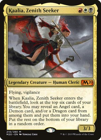 Kaalia, Zenith Seeker [Core Set 2020 Promos] | Mega City Incorporated