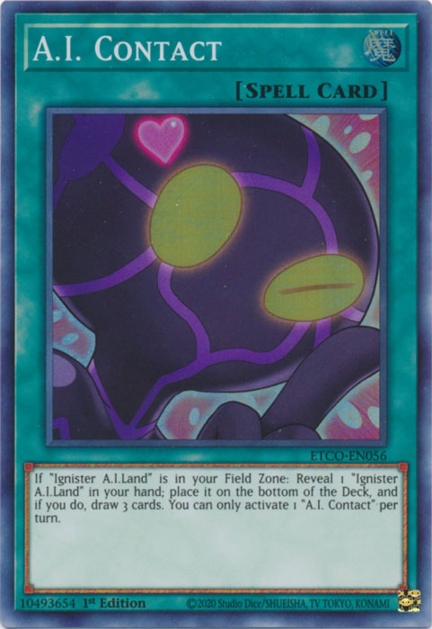 A.I. Contact [ETCO-EN056] Super Rare | Mega City Incorporated