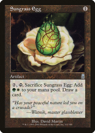 Sungrass Egg [Odyssey] | Mega City Incorporated