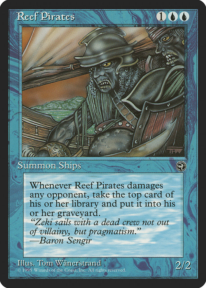 Reef Pirates (Baron Sengir Flavor Text) [Homelands] | Mega City Incorporated