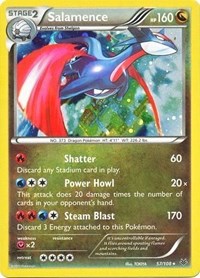 Salamence (57/108) (Cosmos Holo) (Blister Exclusive) [XY: Roaring Skies] | Mega City Incorporated