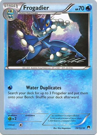 Frogadier (39/122) (Ninja Blitz - Cody Walinski) [World Championships 2016] | Mega City Incorporated