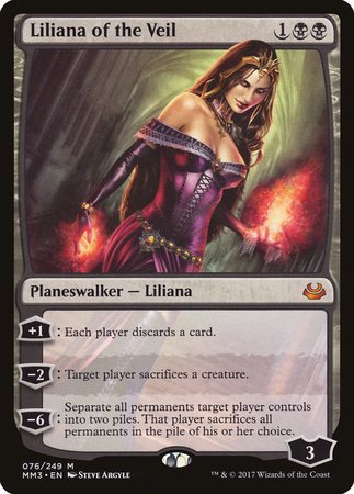 Liliana of the Veil [Modern Masters 2017] | Mega City Incorporated