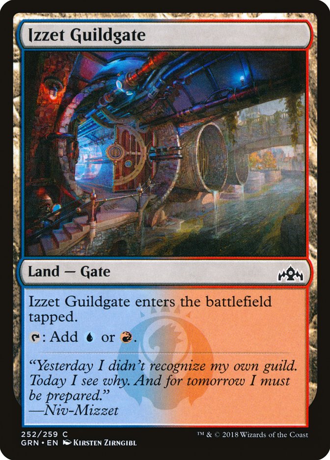 Izzet Guildgate (252/259) [Guilds of Ravnica] | Mega City Incorporated