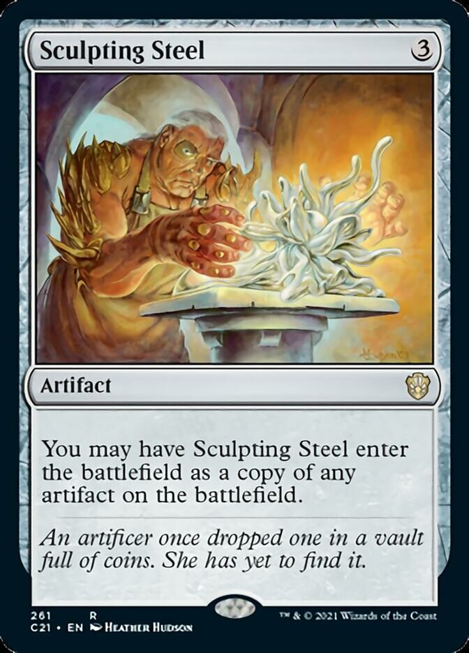 Sculpting Steel [Commander 2021] | Mega City Incorporated