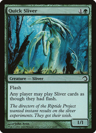 Quick Sliver [Premium Deck Series: Slivers] | Mega City Incorporated