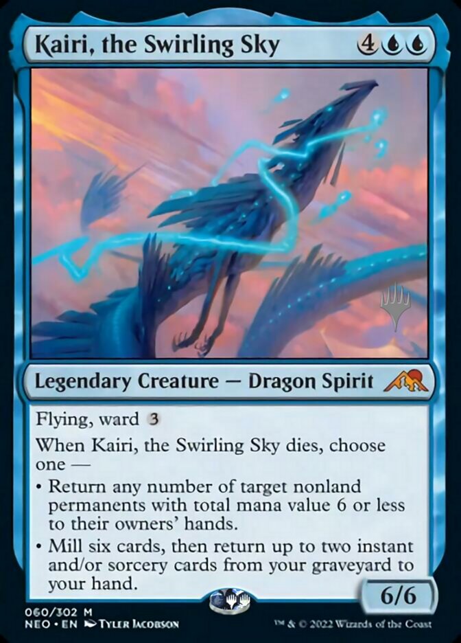 Kairi, the Swirling Sky (Promo Pack) [Kamigawa: Neon Dynasty Promos] | Mega City Incorporated