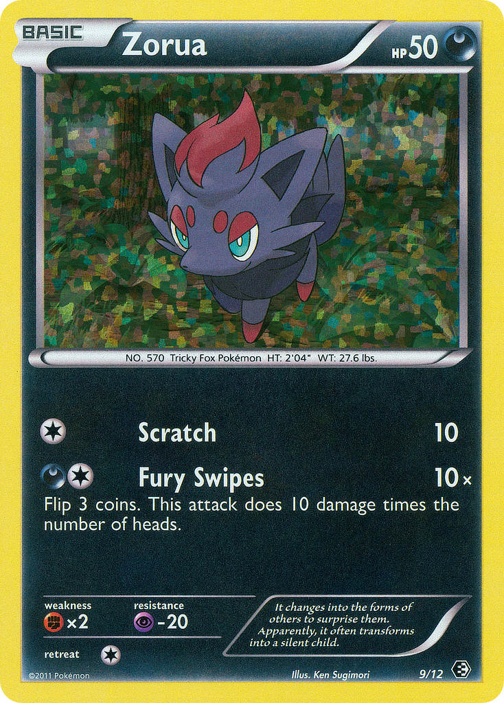 Zorua (9/12) [McDonald's Promos: 2011 Collection] | Mega City Incorporated