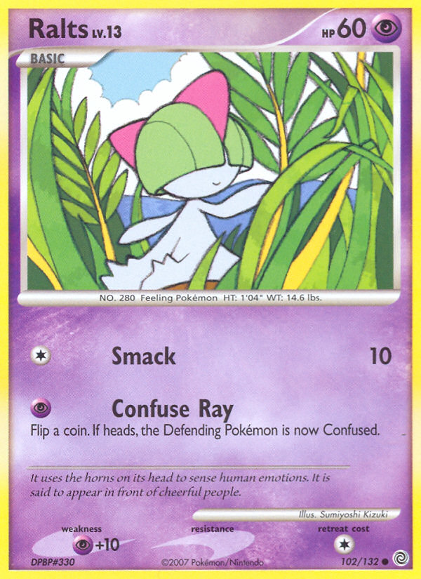 Ralts (102/132) [Diamond & Pearl: Secret Wonders] | Mega City Incorporated