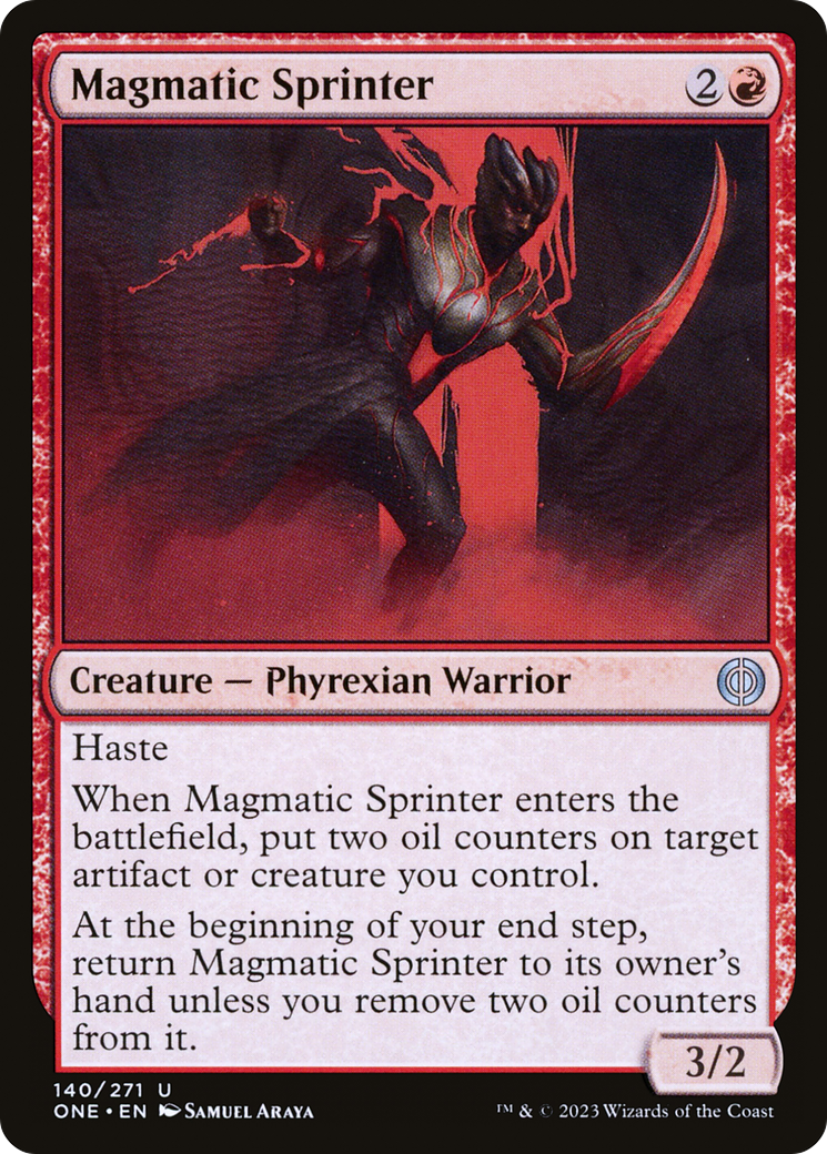 Magmatic Sprinter [Phyrexia: All Will Be One] | Mega City Incorporated