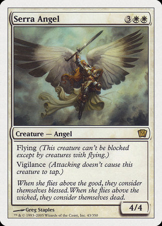 Serra Angel [Ninth Edition] | Mega City Incorporated