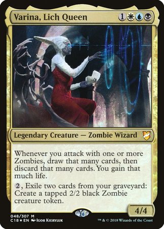 Varina, Lich Queen [Commander 2018] | Mega City Incorporated