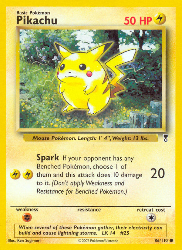 Pikachu (86/110) [Legendary Collection] | Mega City Incorporated