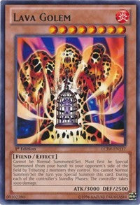 Lava Golem [LCJW-EN117] Rare | Mega City Incorporated