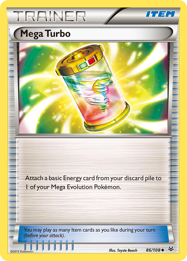 Mega Turbo (86/108) [XY: Roaring Skies] | Mega City Incorporated