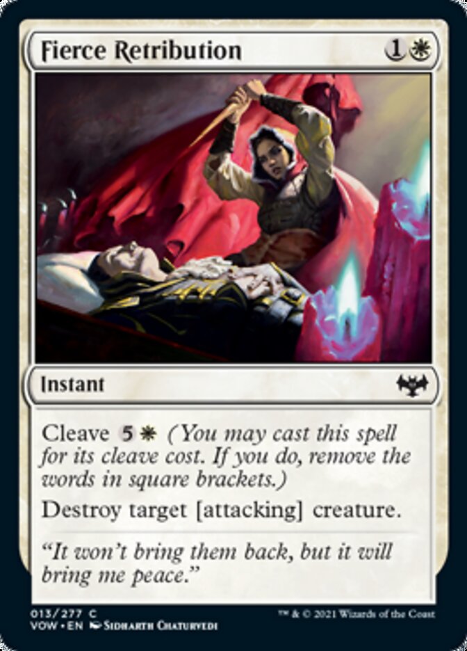 Fierce Retribution [Innistrad: Crimson Vow] | Mega City Incorporated