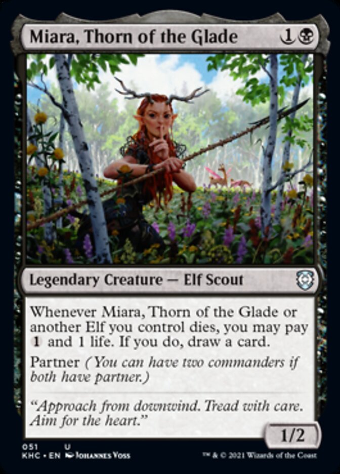 Miara, Thorn of the Glade [Kaldheim Commander] | Mega City Incorporated