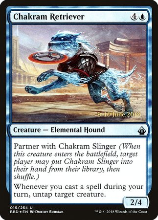 Chakram Retriever [Battlebond Promos] | Mega City Incorporated