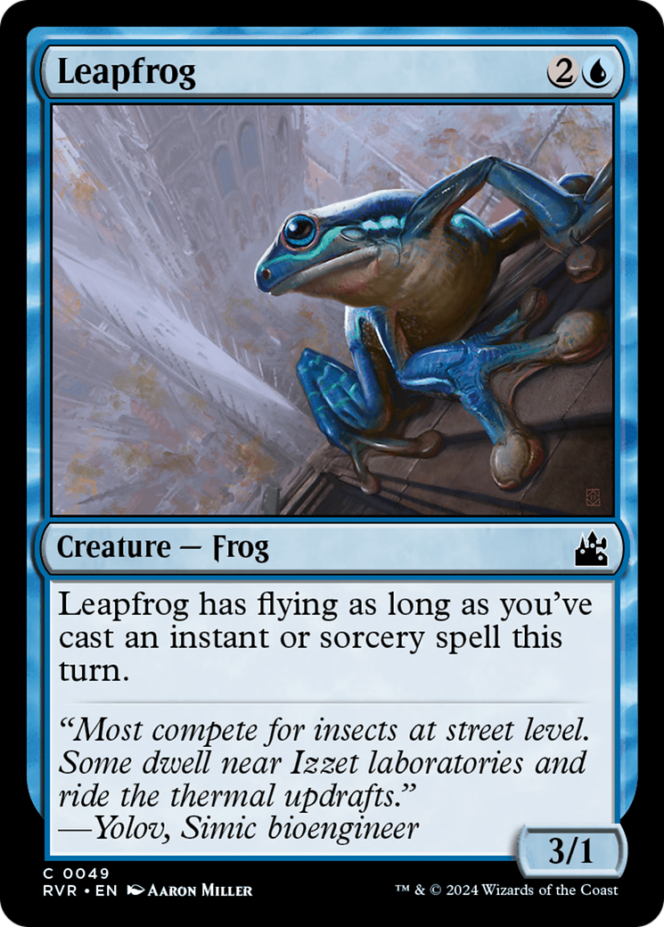 Leapfrog [Ravnica Remastered] | Mega City Incorporated