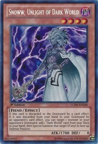 Snoww, Unlight of Dark World [LCJW-EN248] Secret Rare | Mega City Incorporated