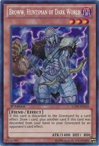 Broww, Huntsman of Dark World [LCJW-EN243] Secret Rare | Mega City Incorporated