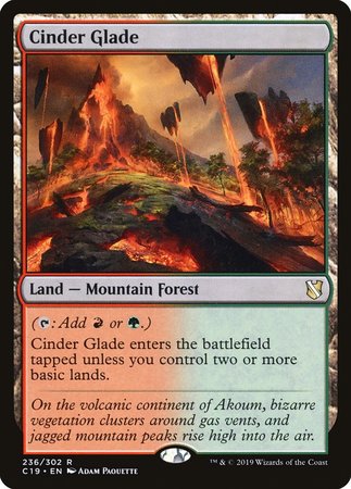 Cinder Glade [Commander 2019] | Mega City Incorporated