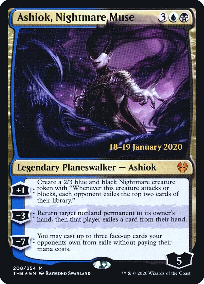 Ashiok, Nightmare Muse [Theros Beyond Death Prerelease Promos] | Mega City Incorporated