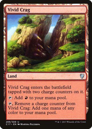 Vivid Crag [Commander 2017] | Mega City Incorporated