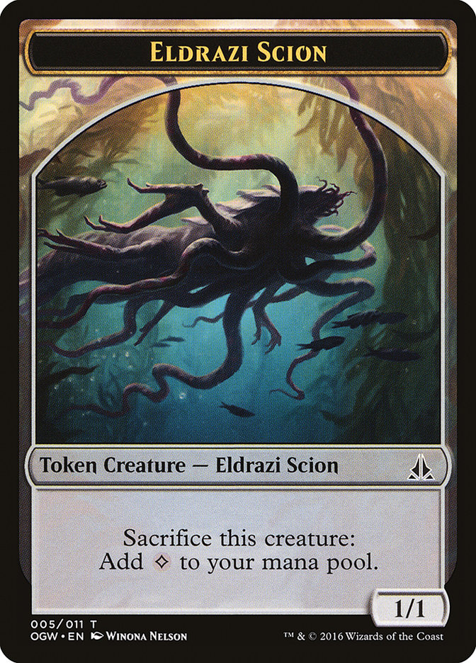 Eldrazi Scion (005/011) [Oath of the Gatewatch Tokens] | Mega City Incorporated