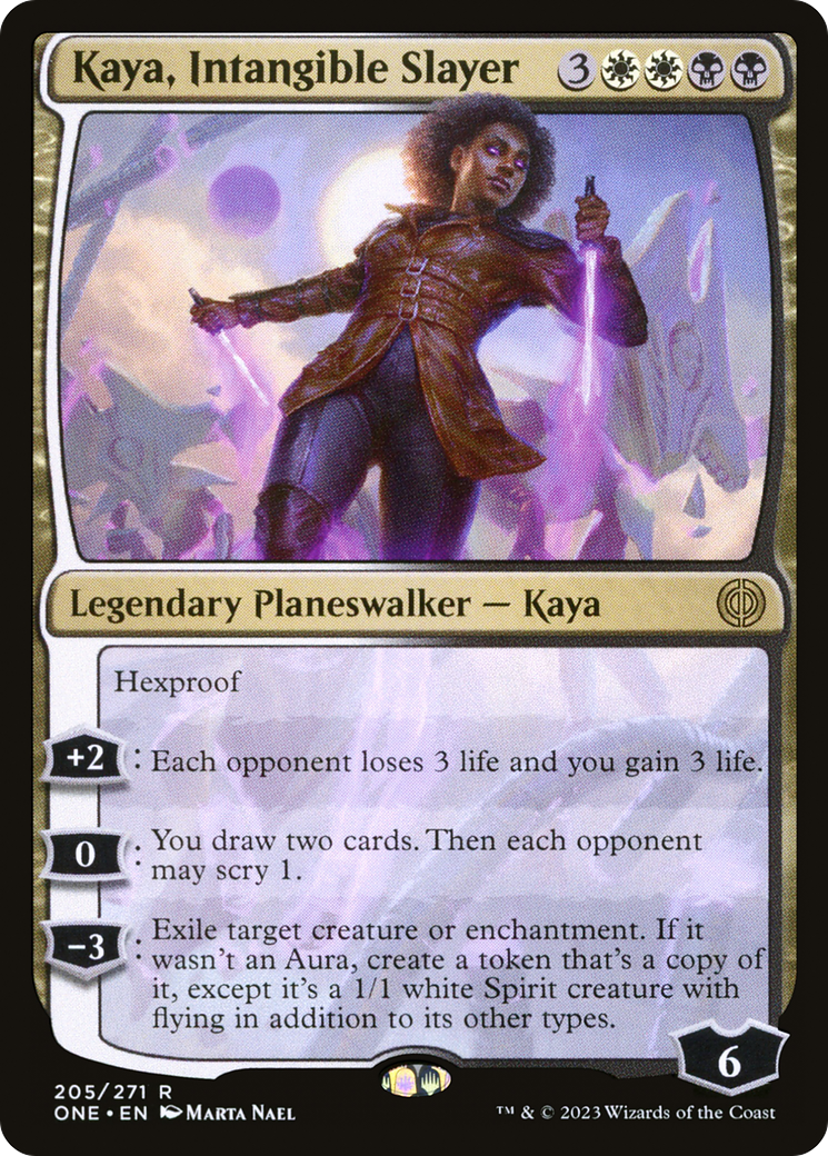 Kaya, Intangible Slayer [Phyrexia: All Will Be One] | Mega City Incorporated