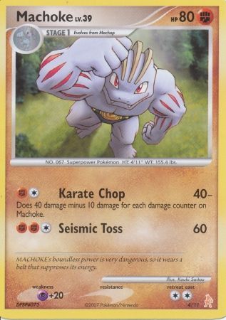 Machoke (4/11) [Diamond & Pearl: Trainer Kit - Lucario] | Mega City Incorporated