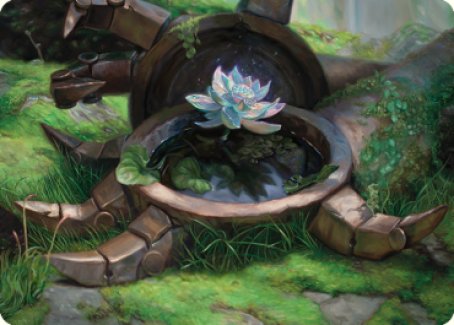 Timeless Lotus Art Card [Dominaria United Art Series] | Mega City Incorporated