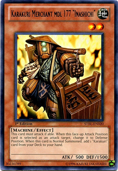 Karakuri Merchant mdl 177 Inashichi [STBL-EN020] Rare | Mega City Incorporated