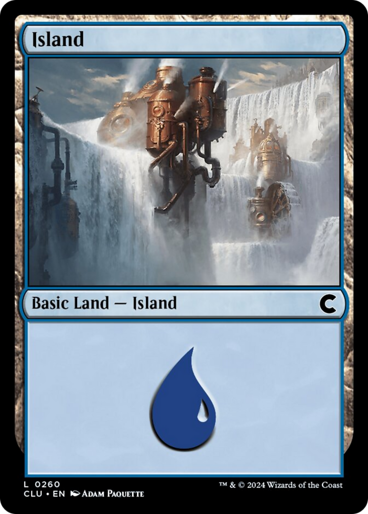 Island (0260) [Ravnica: Clue Edition] | Mega City Incorporated