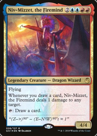 Niv-Mizzet, the Firemind [GRN Guild Kit] | Mega City Incorporated