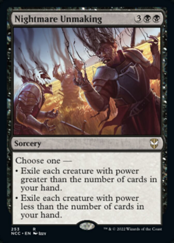 Nightmare Unmaking [Streets of New Capenna Commander] | Mega City Incorporated