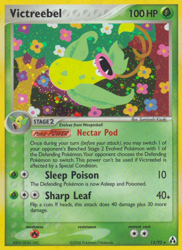 Victreebel (13/92) [EX: Legend Maker] | Mega City Incorporated