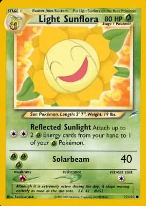 Light Sunflora (72/105) [Neo Destiny Unlimited] | Mega City Incorporated